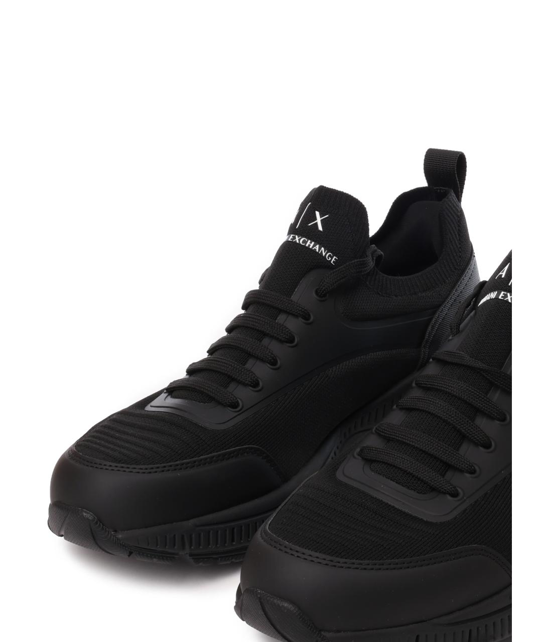 ARMANI EXCHANGE Черные высокие кроссовки / кеды, фото 6