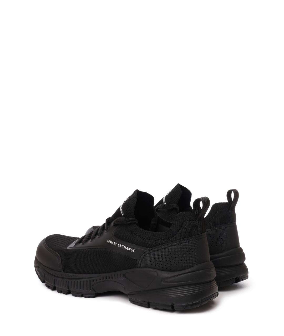 ARMANI EXCHANGE Черные высокие кроссовки / кеды, фото 3