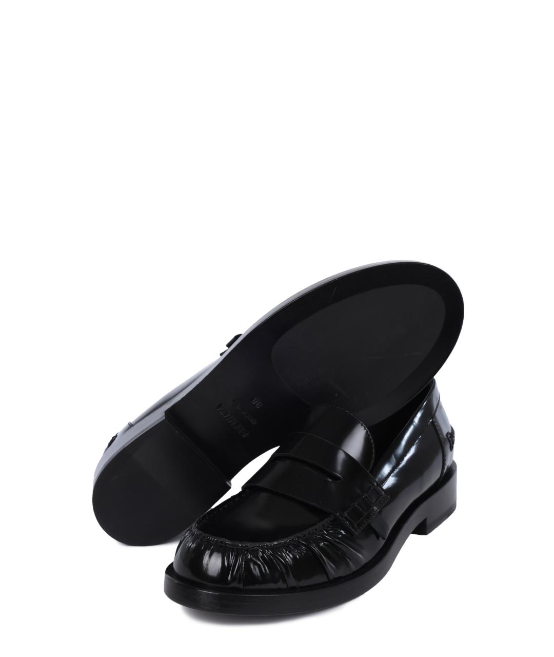 PREMIATA Черные кожаные лоферы, фото 4