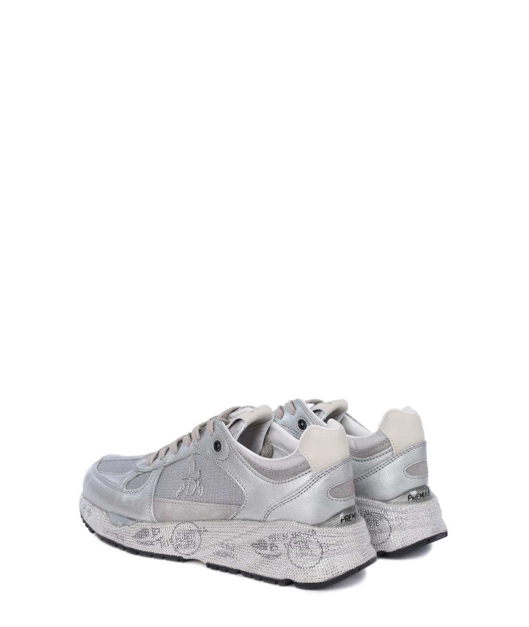 PREMIATA Серебряные кроссовки, фото 4