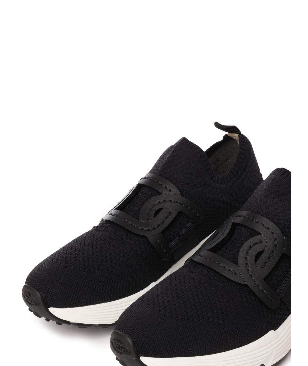 TOD'S Черные кроссовки, фото 6