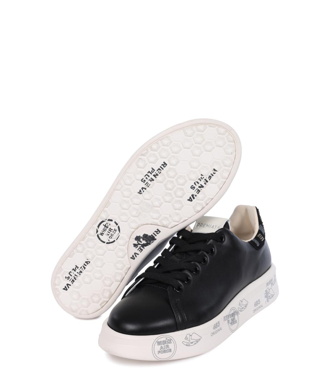 PREMIATA Черные кеды, фото 4