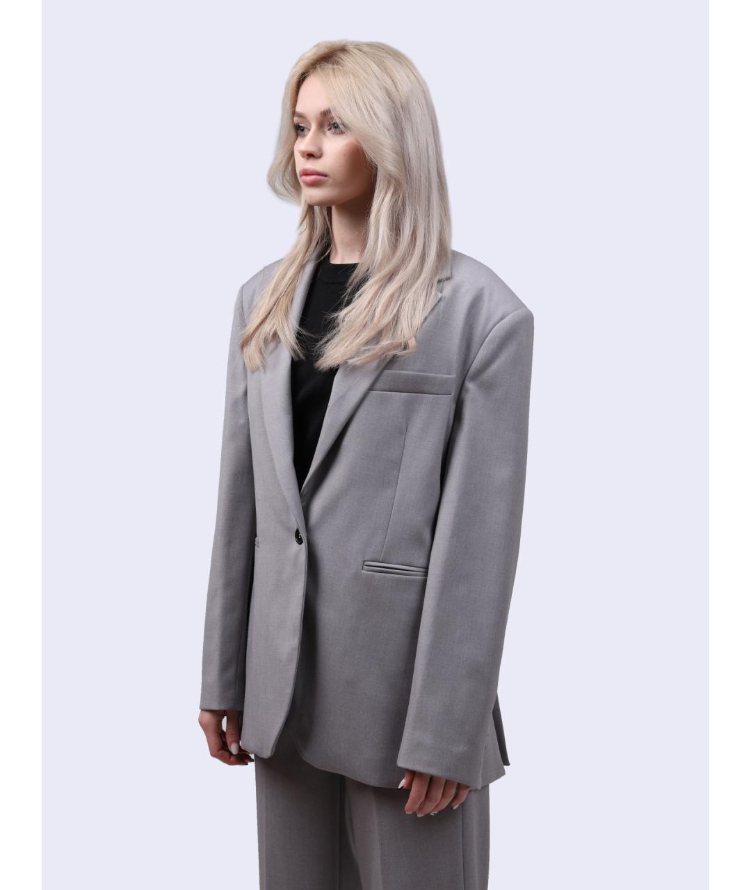 LIU JO Серый жакет/пиджак, фото 3