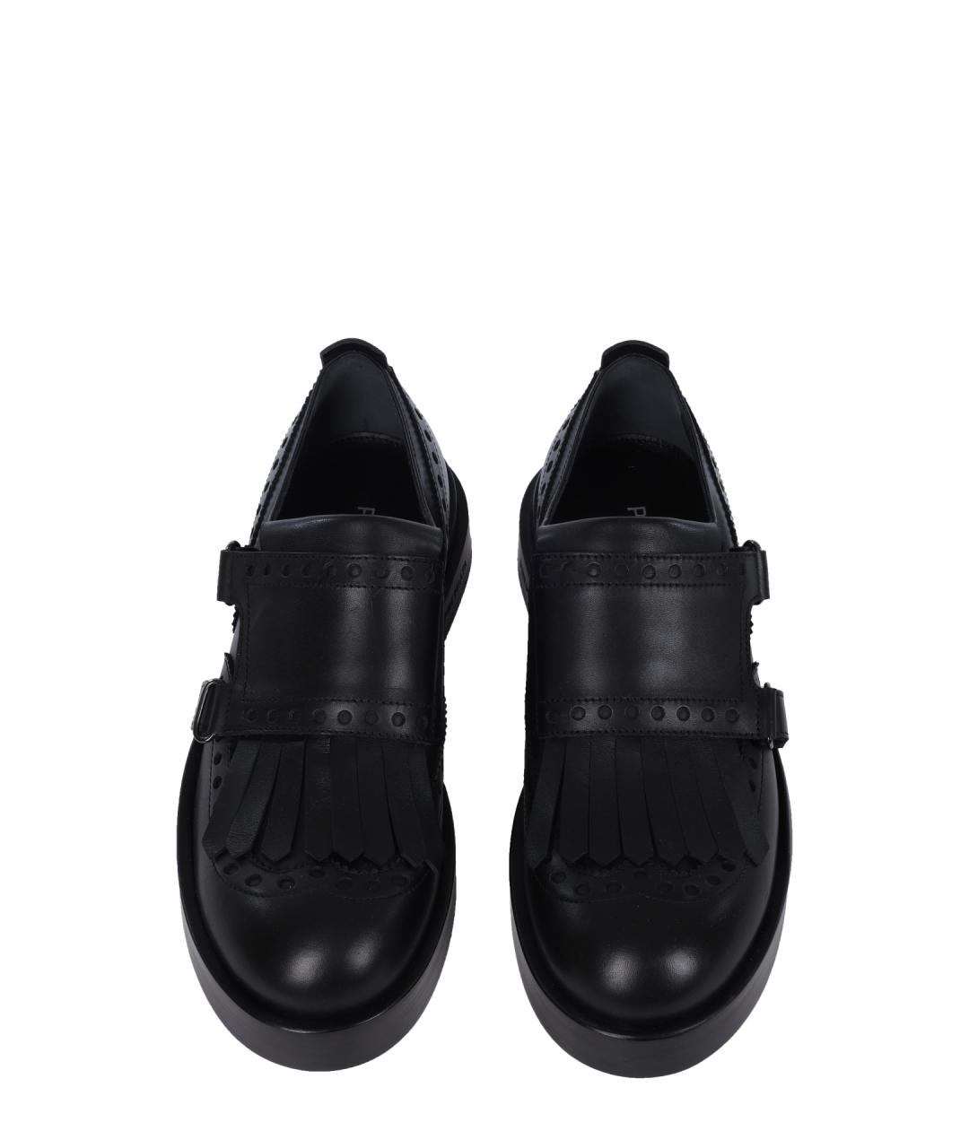 PREMIATA Черные кожаные лоферы, фото 3