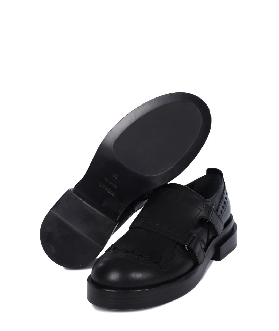 PREMIATA Черные кожаные лоферы, фото 4