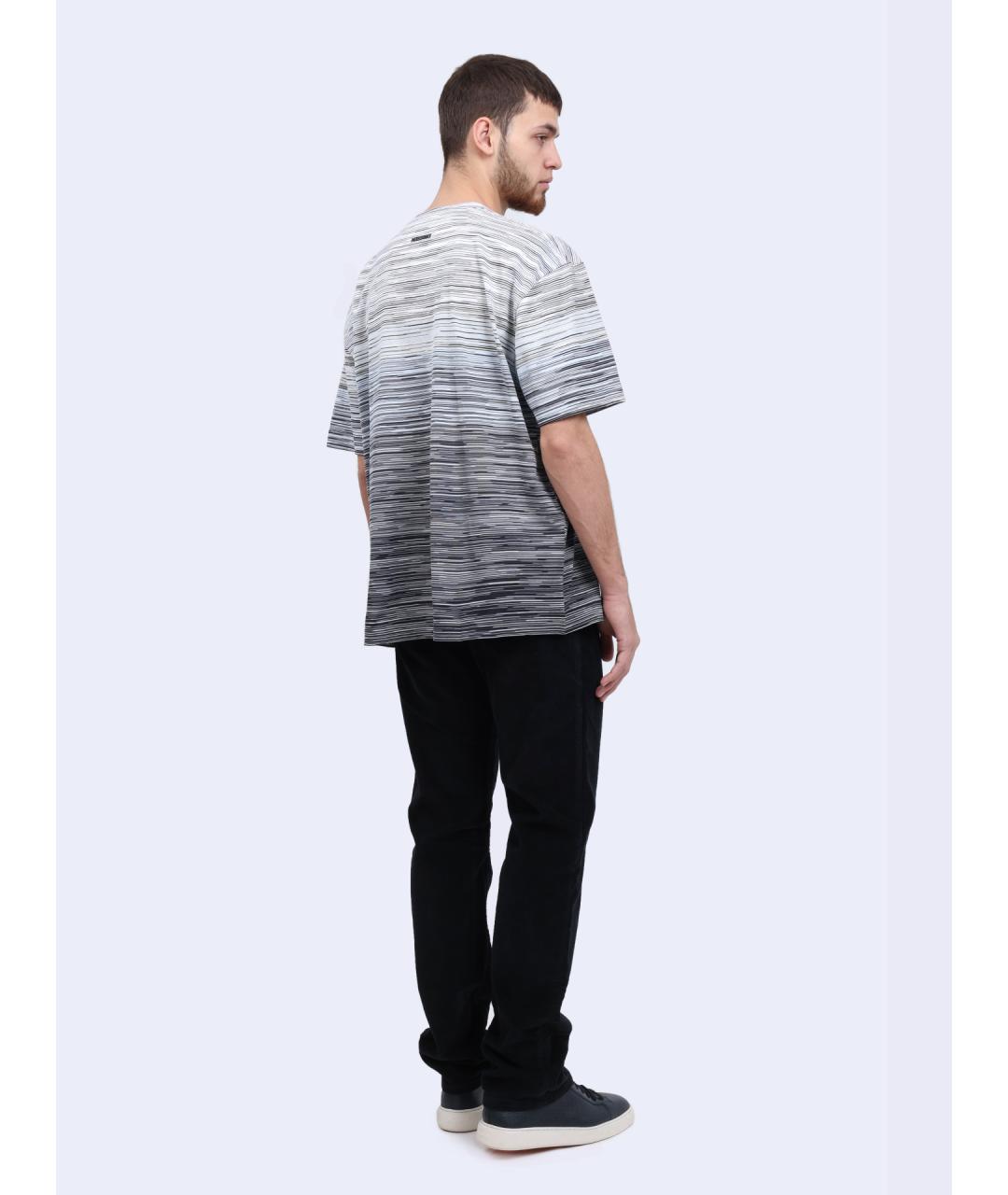 MISSONI Серая хлопковая футболка, фото 5