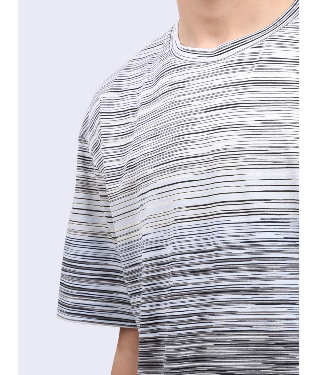 MISSONI Серая хлопковая футболка, фото 4