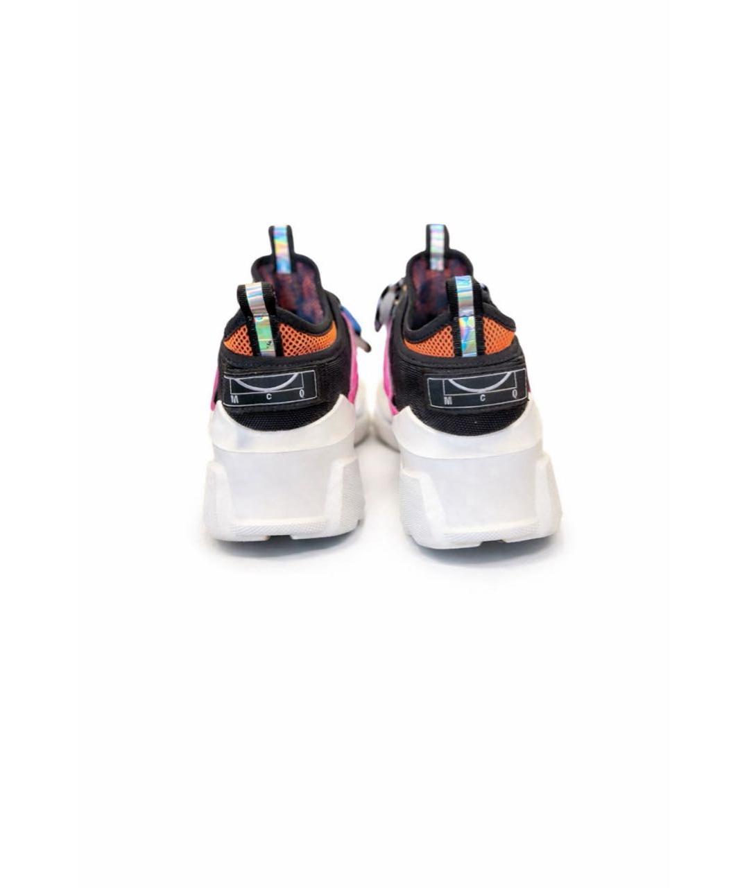 MCQ ALEXANDER MCQUEEN Розовые замшевые кроссовки, фото 3