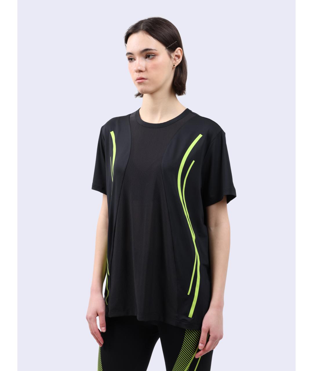 ADIDAS BY STELLA MCCARTNEY Черная футболка, фото 3