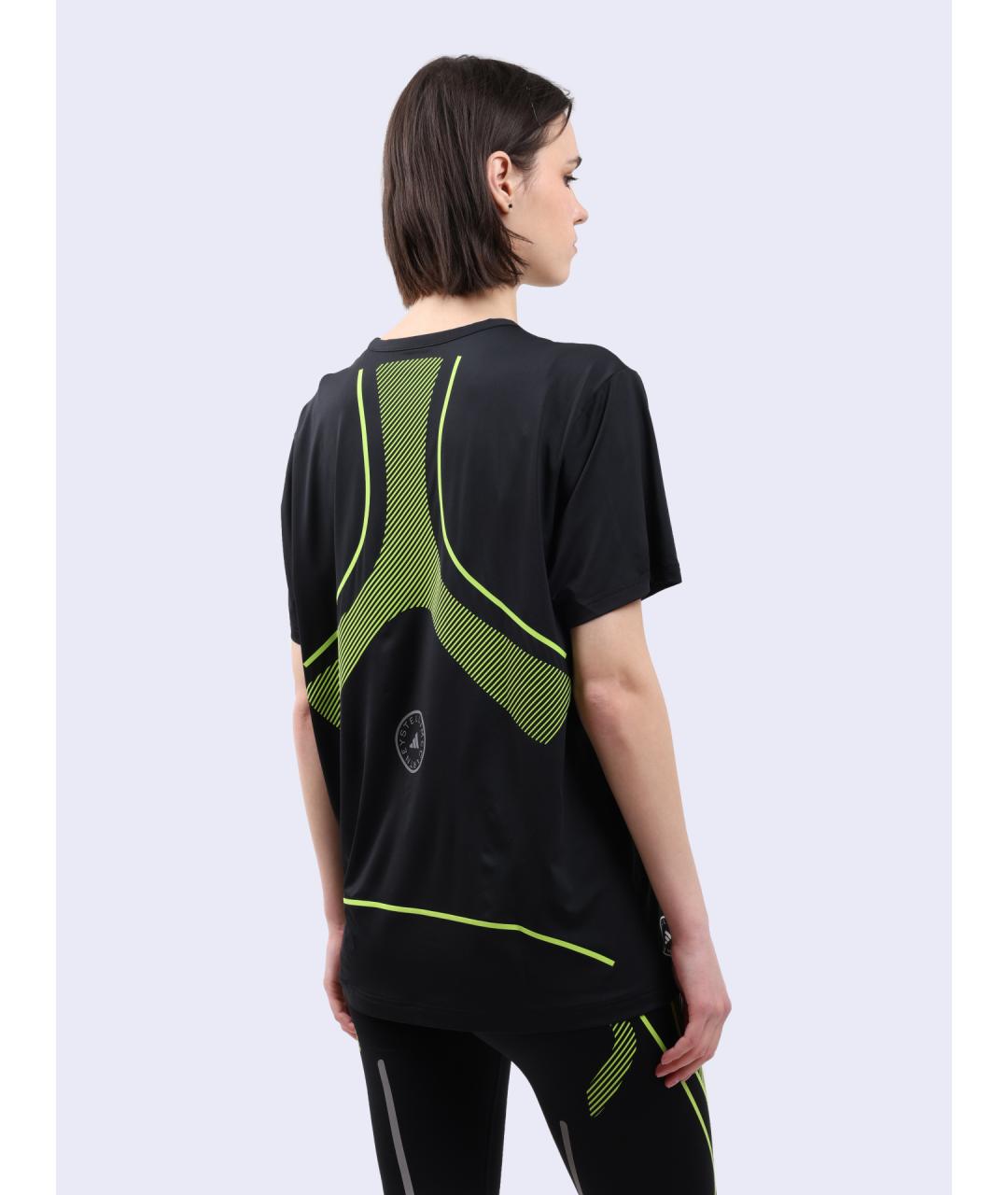 ADIDAS BY STELLA MCCARTNEY Черная футболка, фото 4