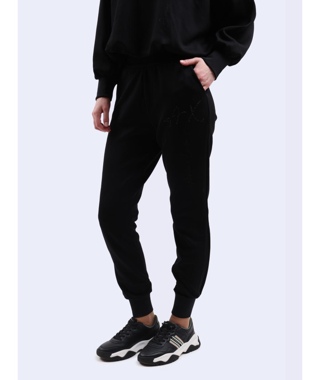 ARMANI EXCHANGE Черные спортивные брюки и шорты, фото 3
