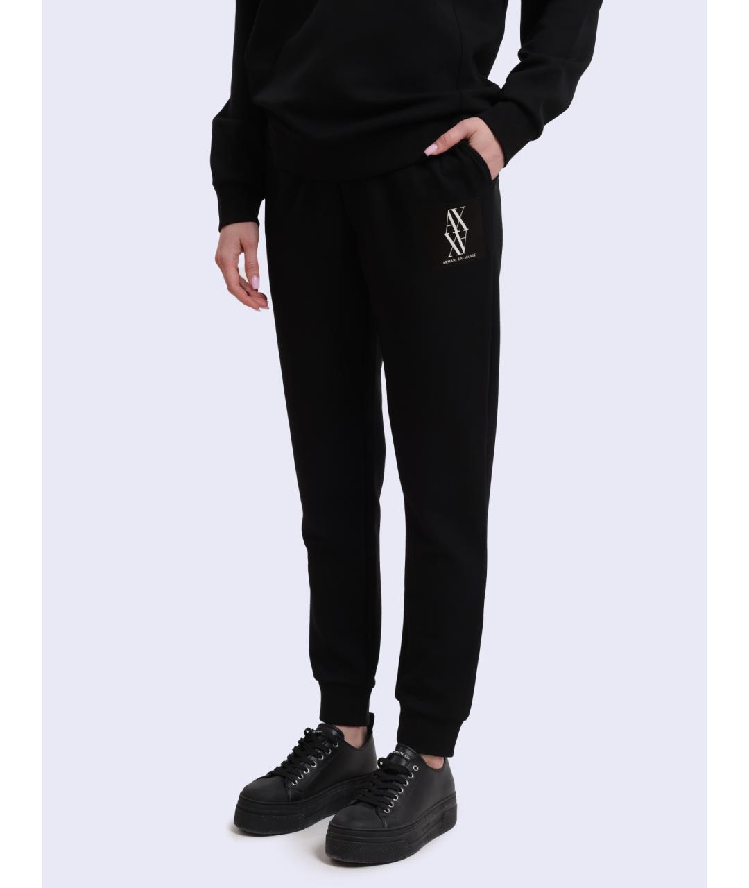 ARMANI EXCHANGE Черные спортивные брюки и шорты, фото 2