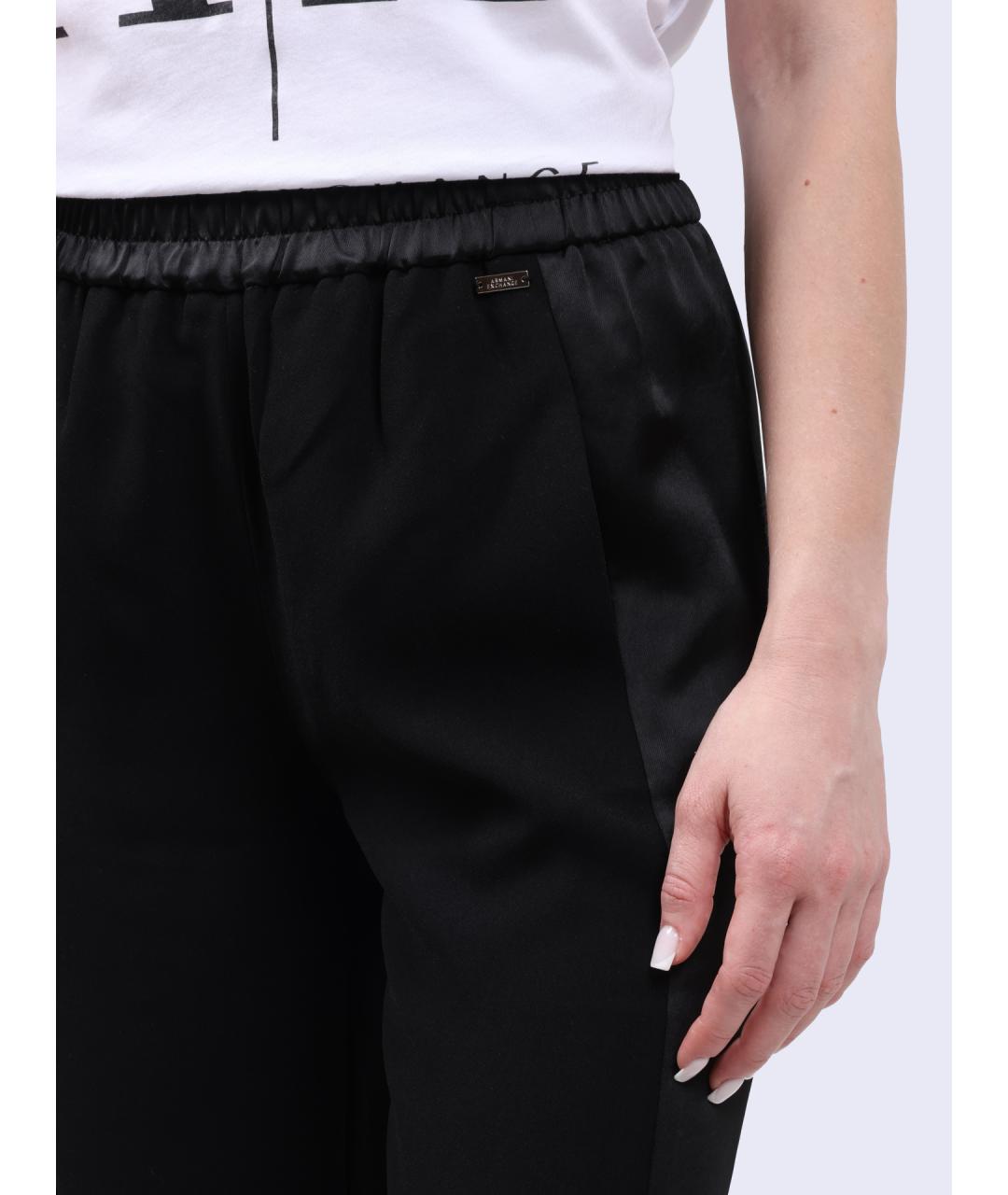 ARMANI EXCHANGE Черные прямые брюки, фото 5