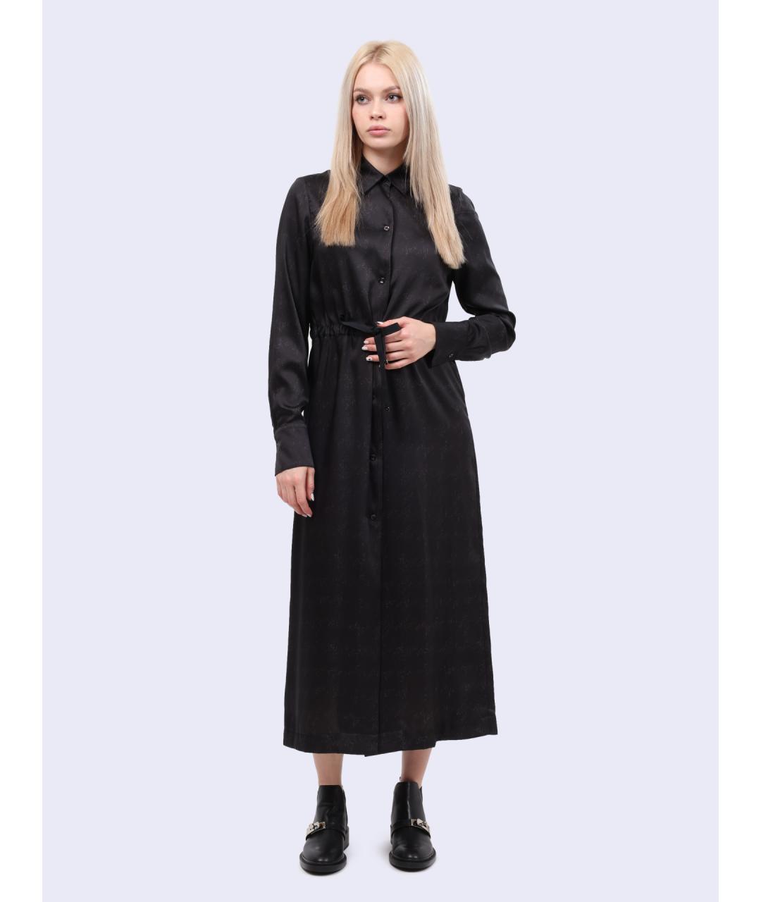 HERNO Черное повседневное платье, фото 6