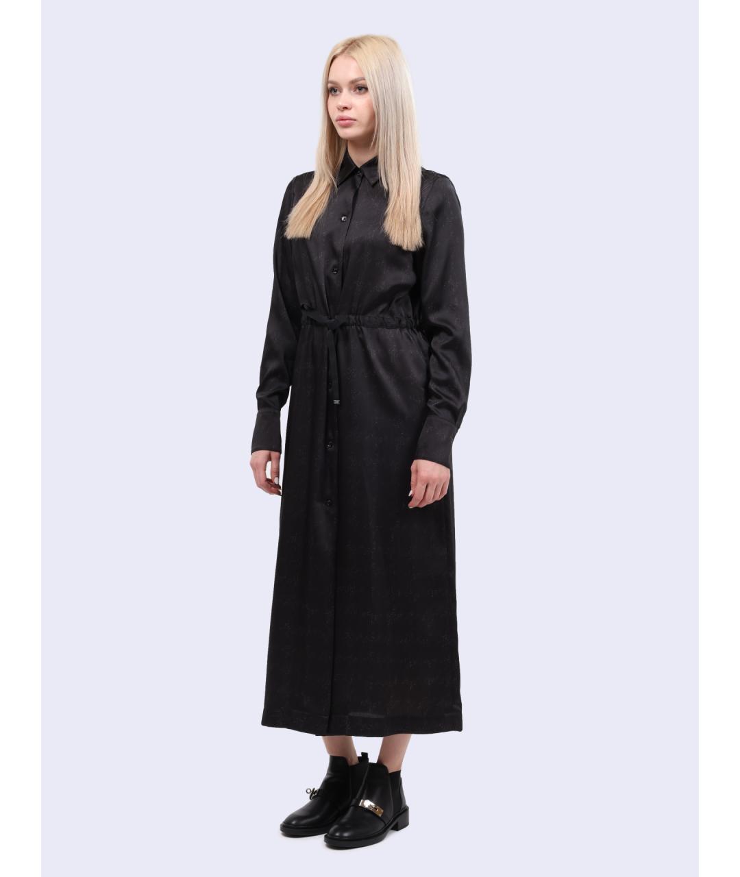 HERNO Черное повседневное платье, фото 3