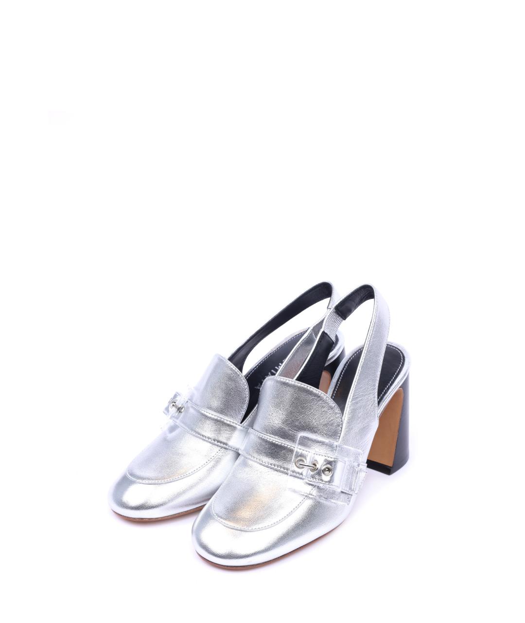 PREMIATA Серебряные кожаные туфли, фото 2