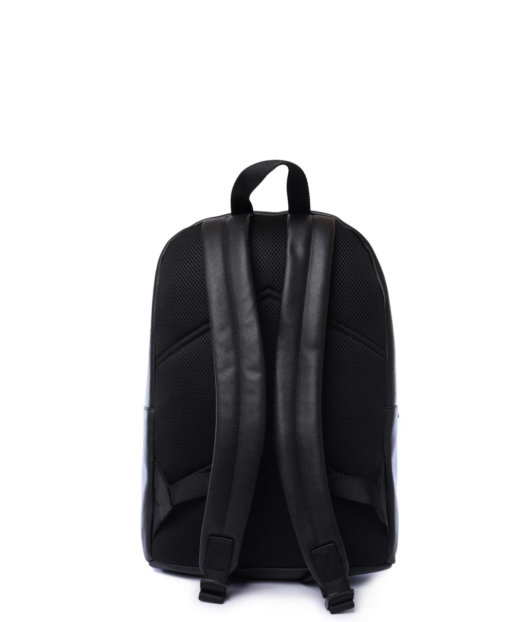 CALVIN KLEIN Черный рюкзак из искусственной кожи, фото 5