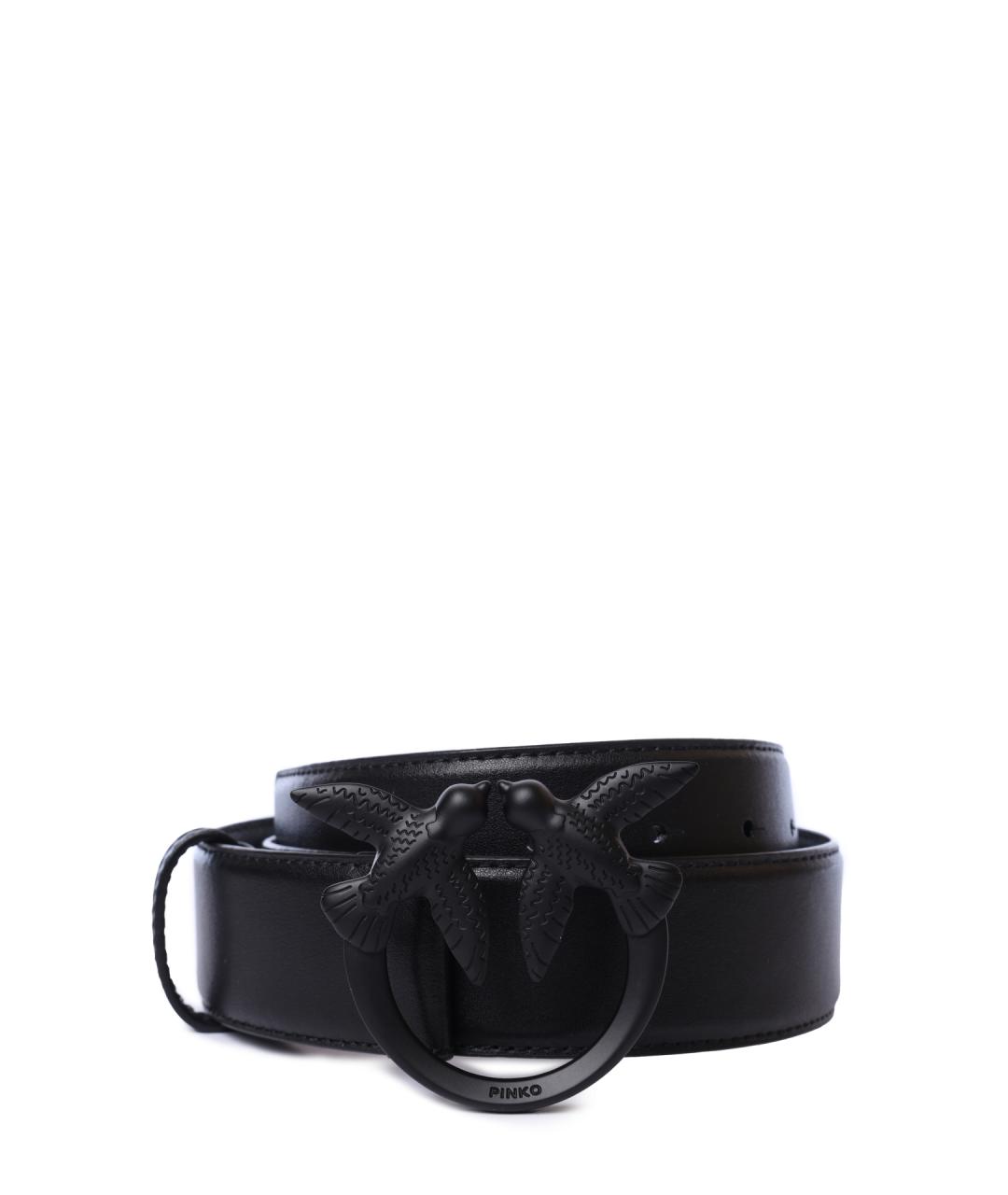 PINKO Черный ремень, фото 1
