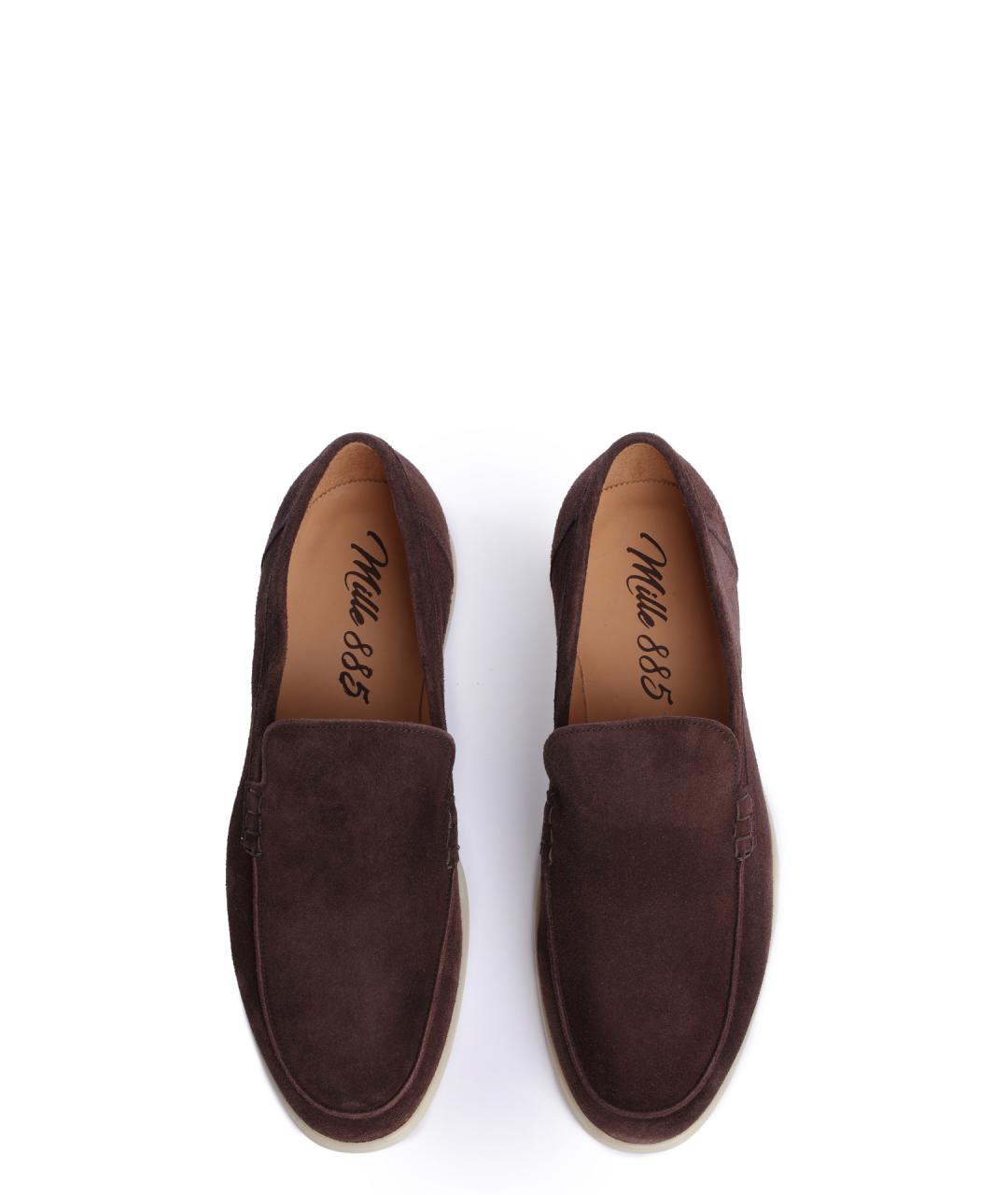PREMIATA Коричневые замшевые лоферы, фото 3