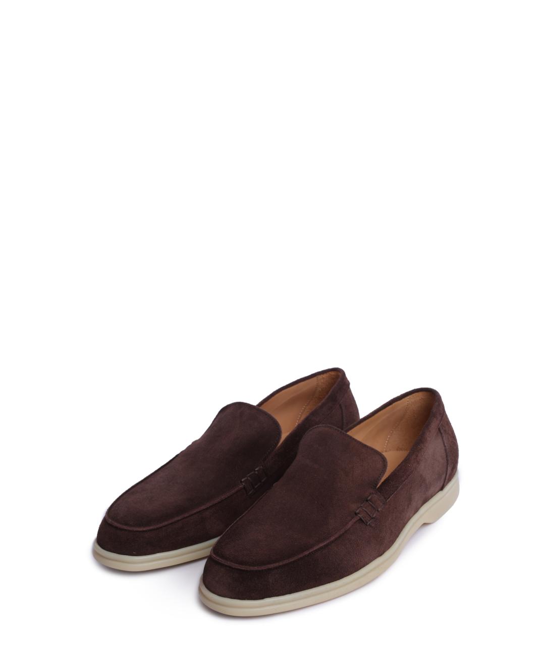 PREMIATA Коричневые замшевые лоферы, фото 2