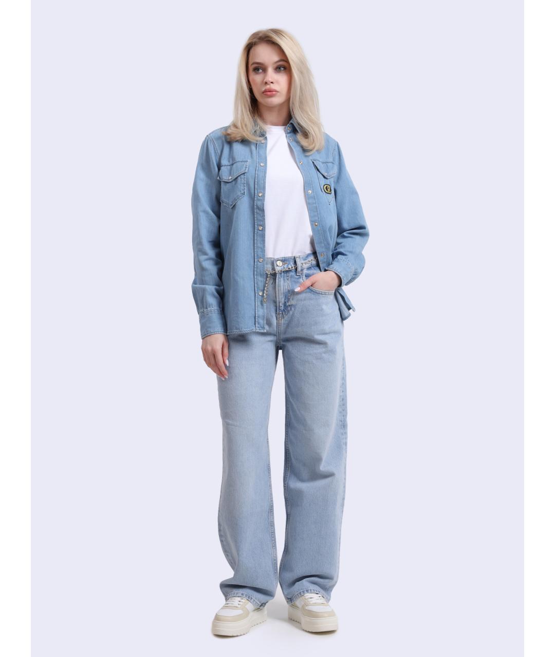 LIU JO Голубая рубашка, фото 2