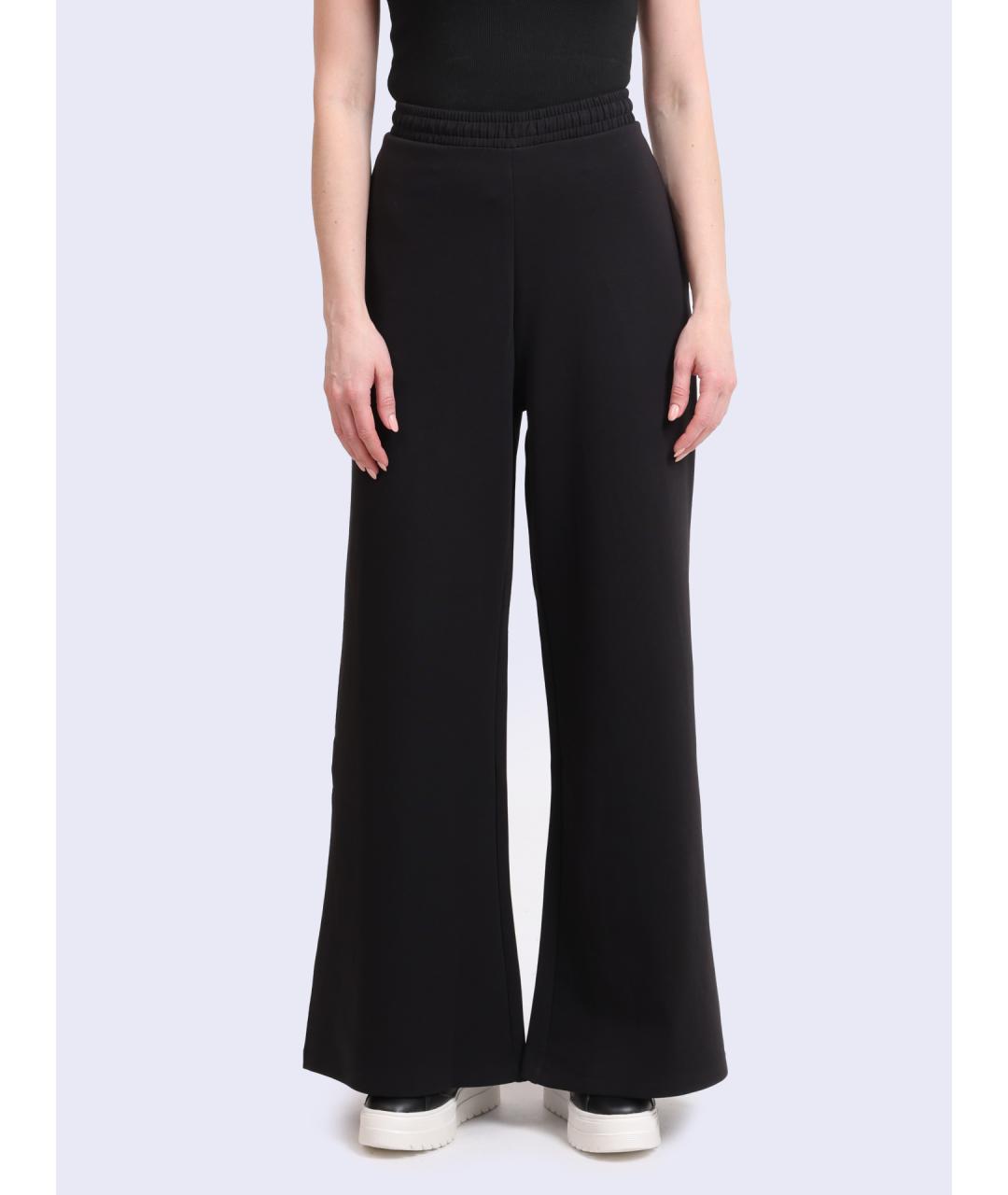 HUGO Черные хлопковые прямые брюки, фото 6