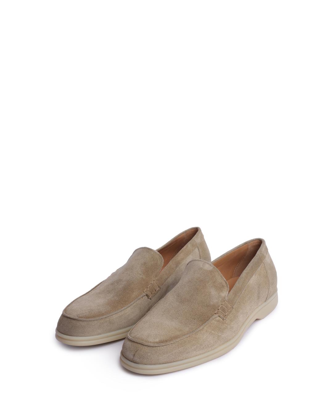 PREMIATA Бежевые замшевые лоферы, фото 2