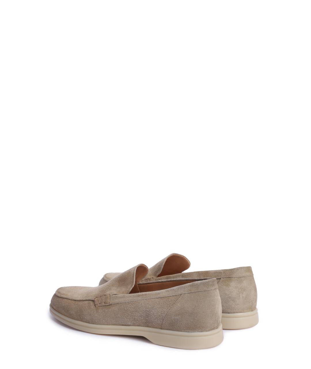 PREMIATA Бежевые замшевые лоферы, фото 5