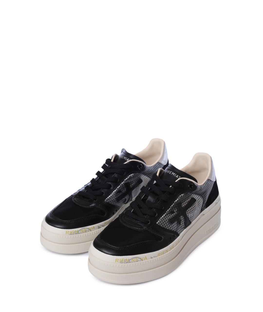 PREMIATA Черные кеды, фото 2
