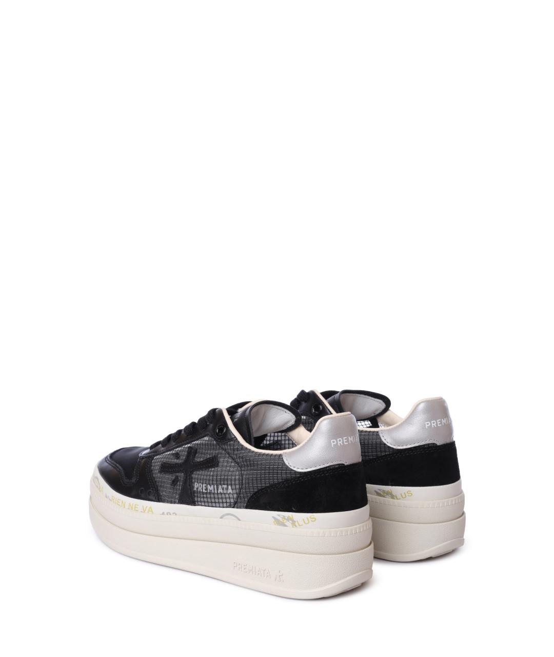 PREMIATA Черные кеды, фото 5