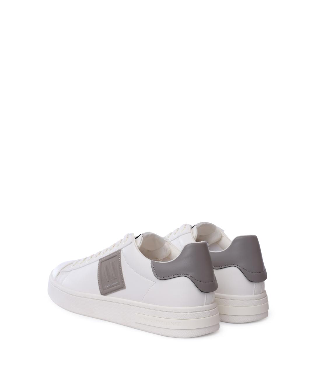 ARMANI EXCHANGE Белые низкие кроссовки / кеды, фото 5