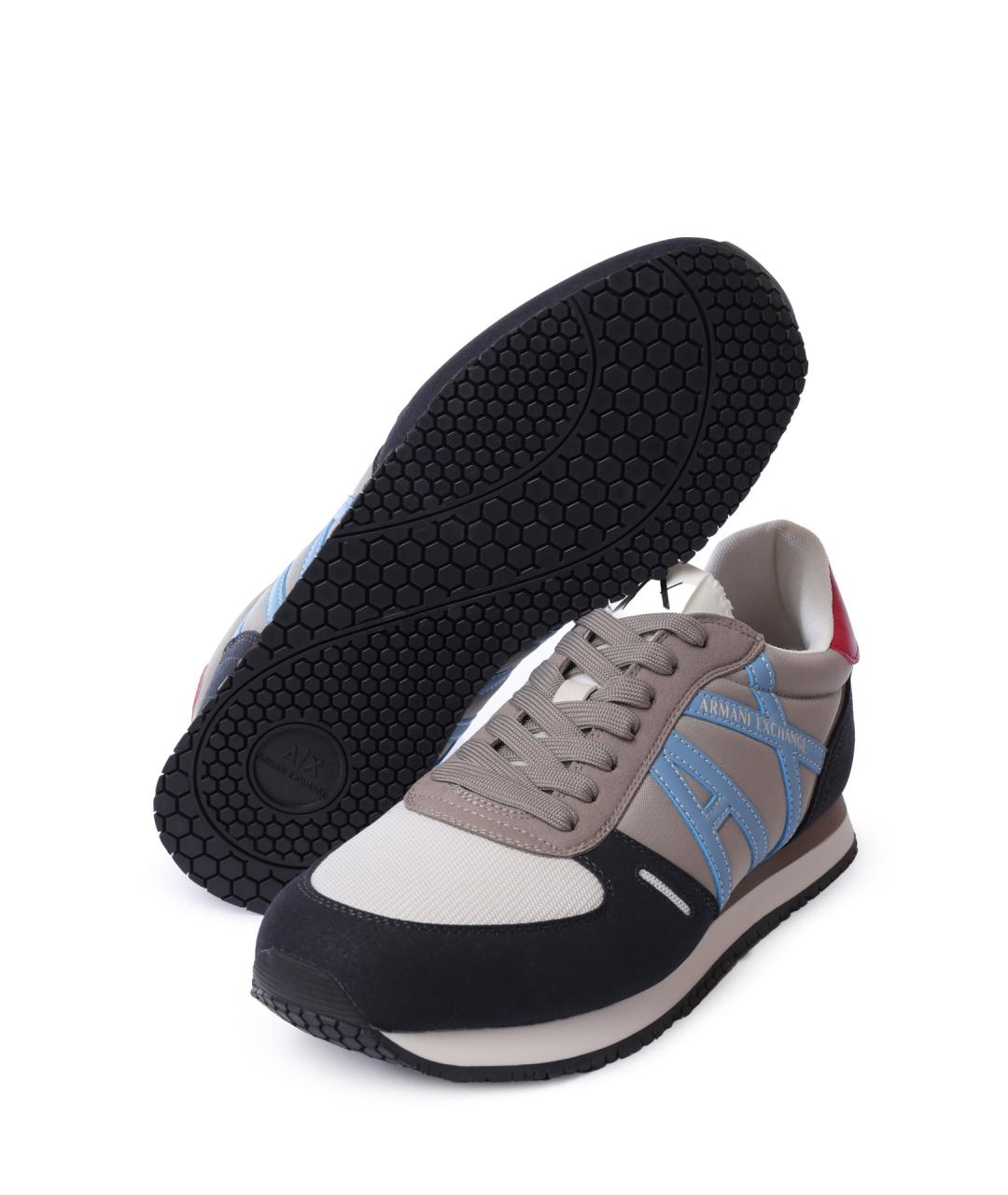 ARMANI EXCHANGE Мульти высокие кроссовки / кеды, фото 4