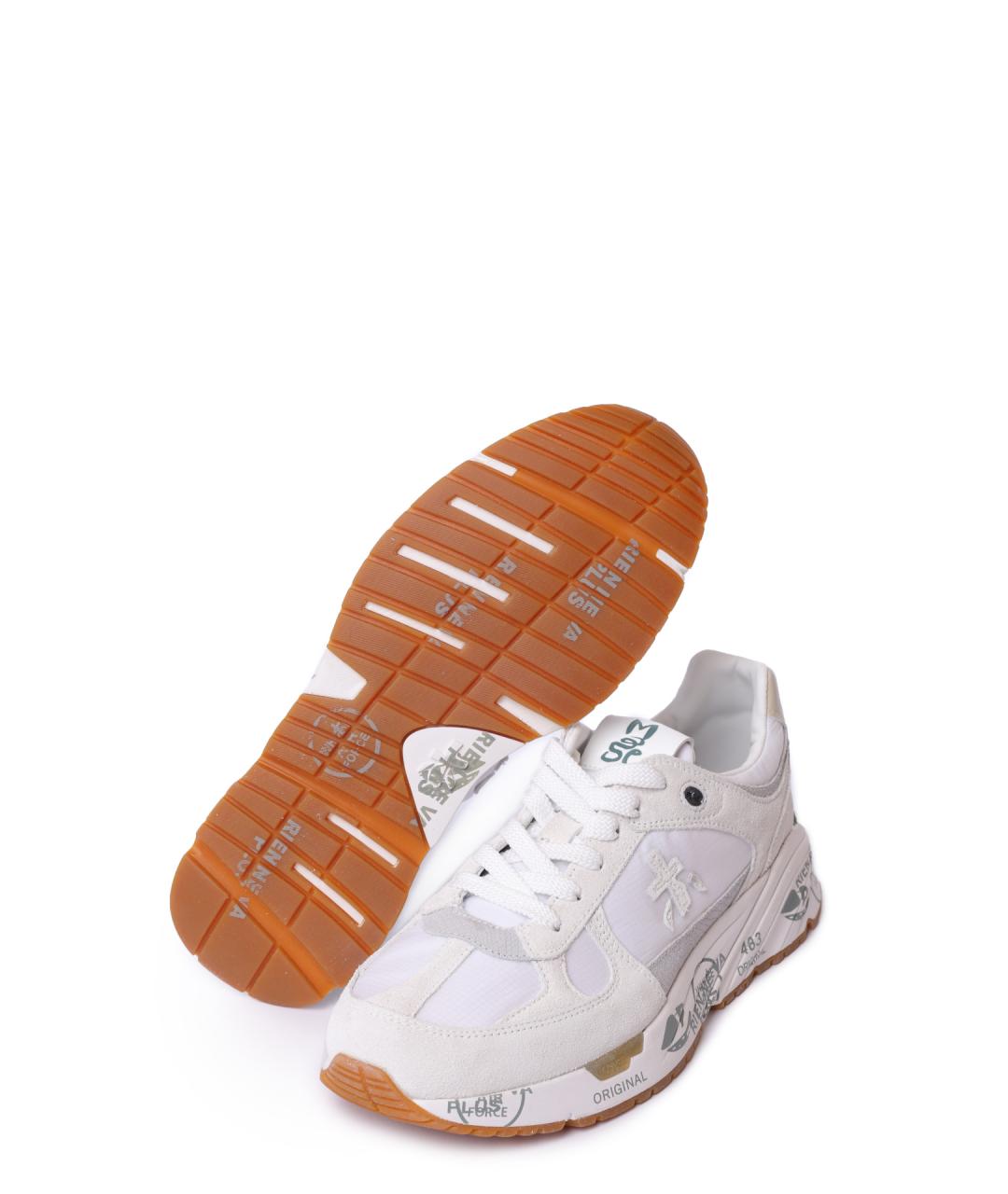 PREMIATA Белые кроссовки, фото 4