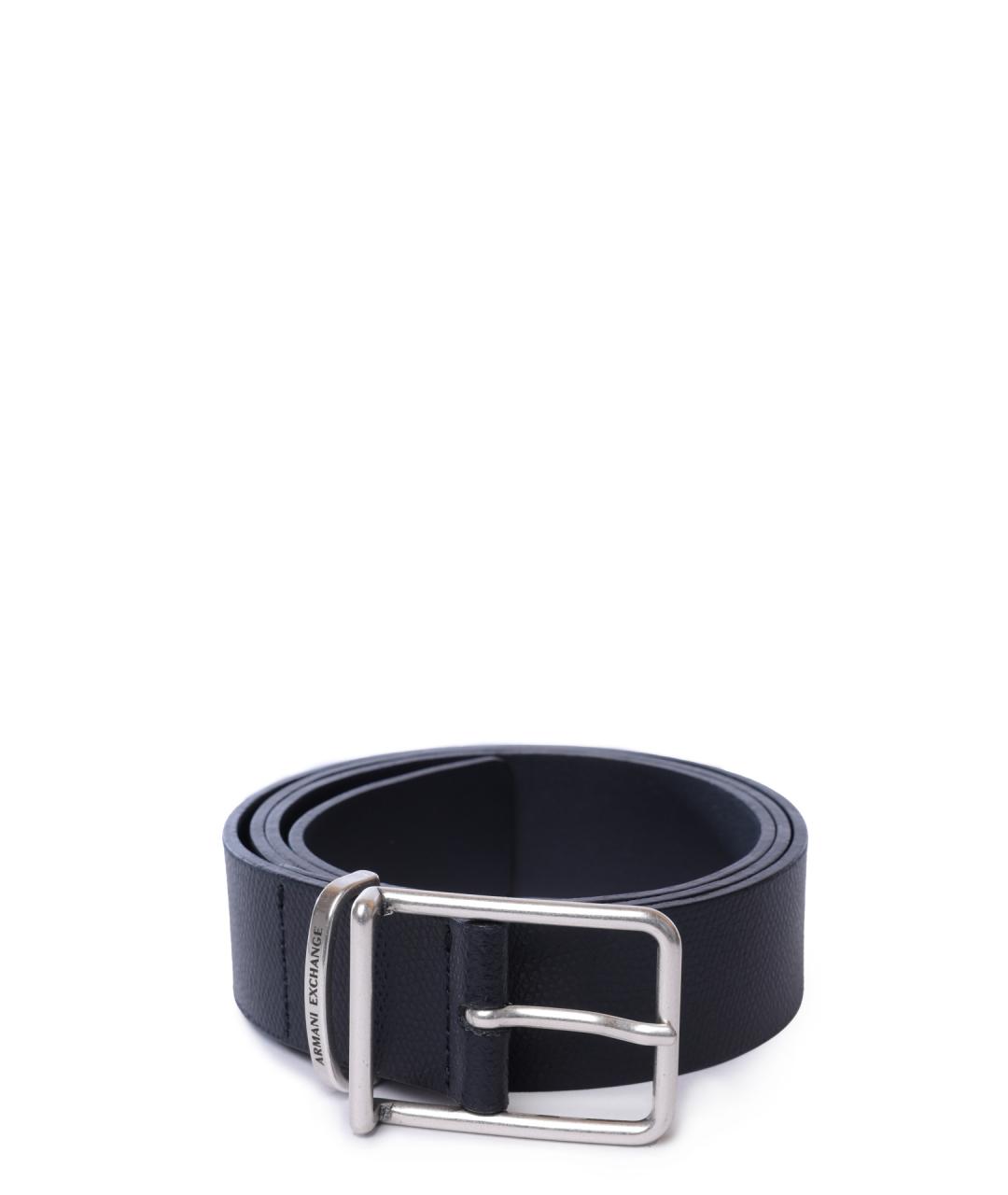 ARMANI EXCHANGE Темно-синий ремень из искусственной кожи, фото 1