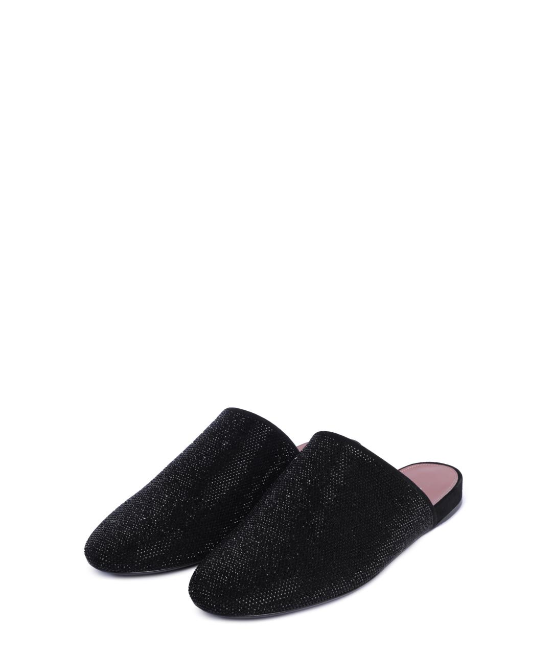 PREMIATA Черные замшевые мюли, фото 2