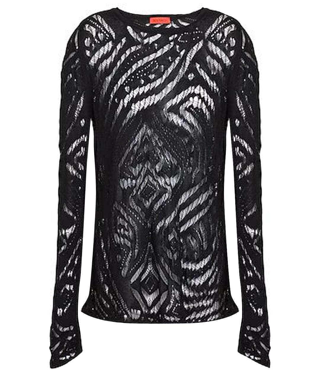 MAX&CO Черный вискозный джемпер / свитер, фото 1