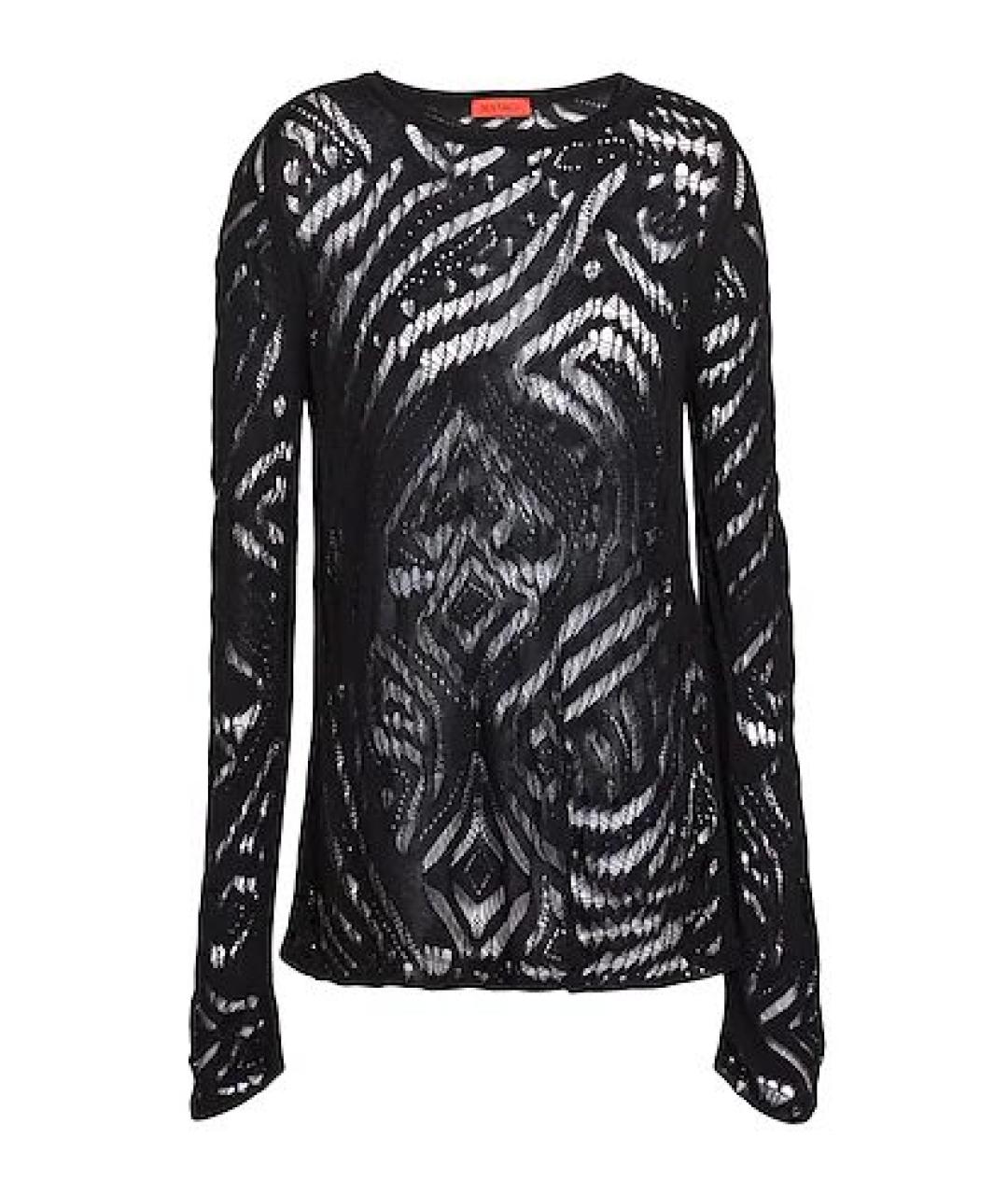 MAX&CO Черный вискозный джемпер / свитер, фото 7