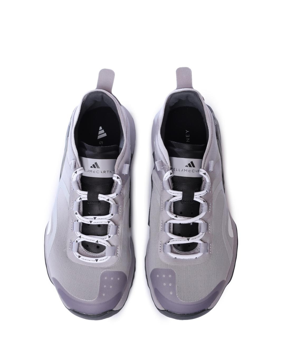 ADIDAS BY STELLA MCCARTNEY Серые текстильные кроссовки, фото 3