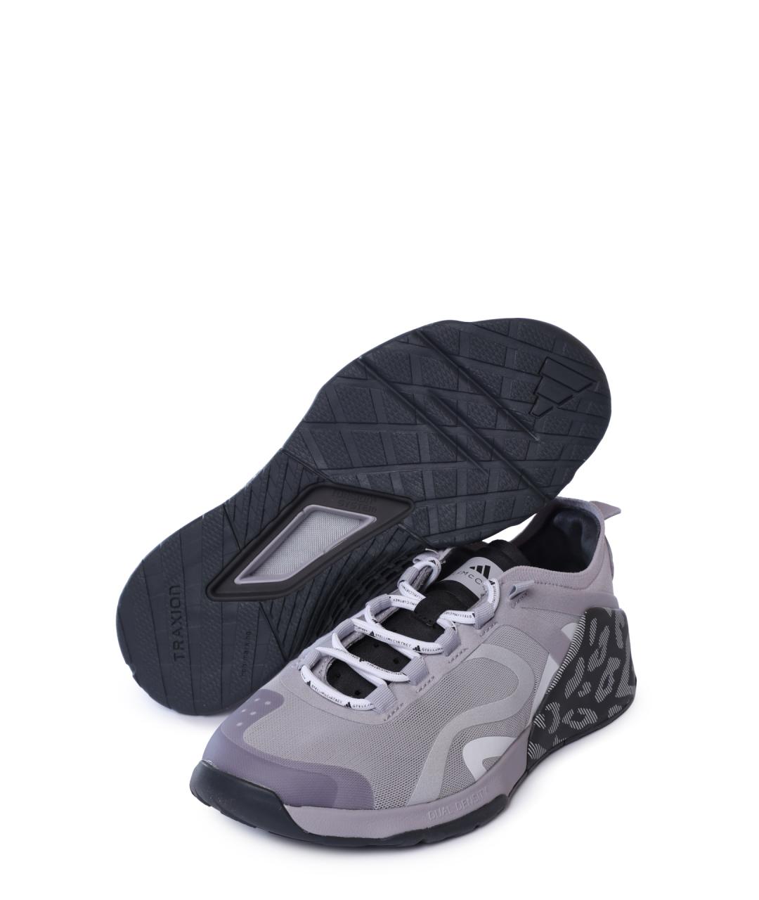 ADIDAS BY STELLA MCCARTNEY Серые текстильные кроссовки, фото 4