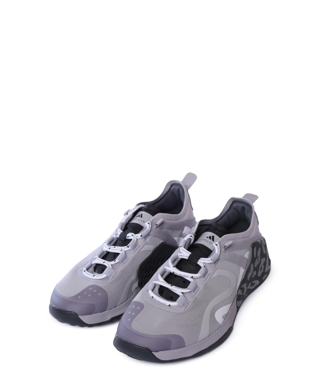 ADIDAS BY STELLA MCCARTNEY Серые текстильные кроссовки, фото 2