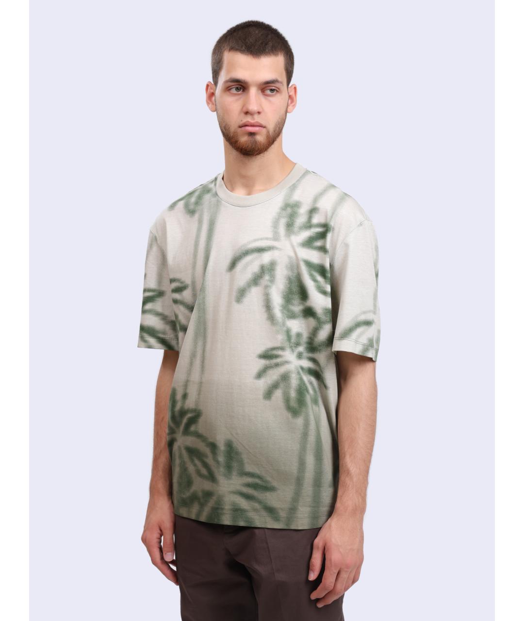 ARMANI EXCHANGE Мульти хлопковая футболка, фото 4