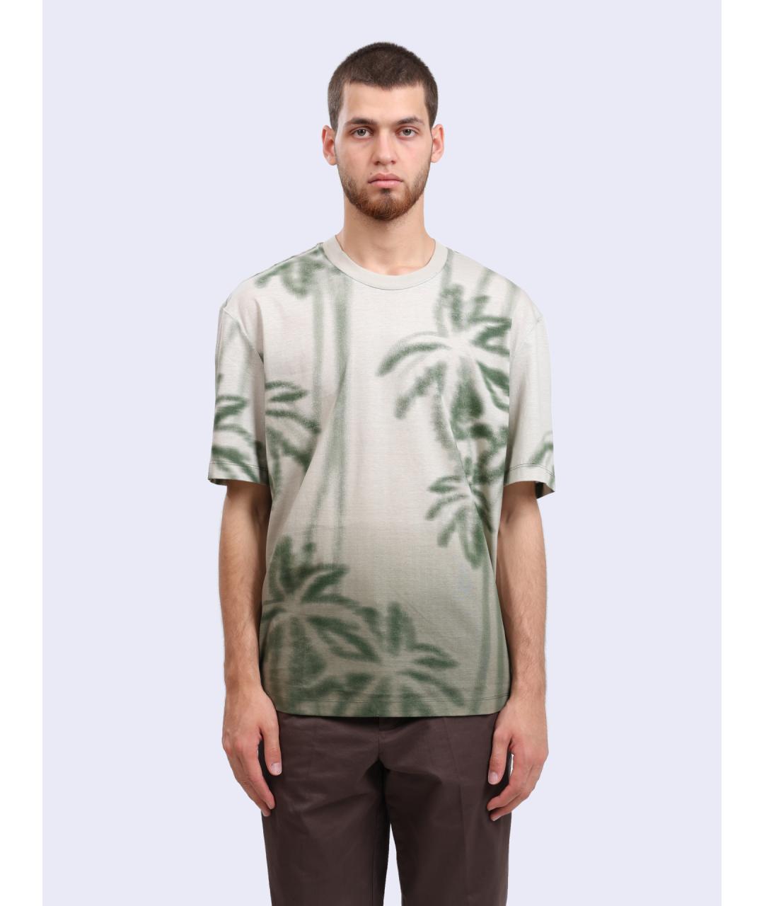 ARMANI EXCHANGE Мульти хлопковая футболка, фото 3