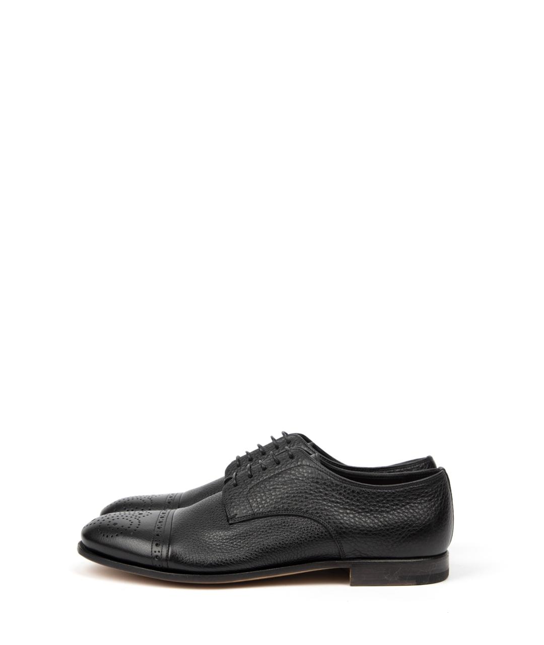 PREMIATA Черные кожаные туфли, фото 5