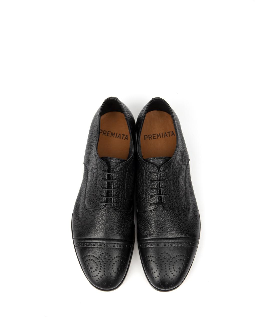 PREMIATA Черные кожаные туфли, фото 4