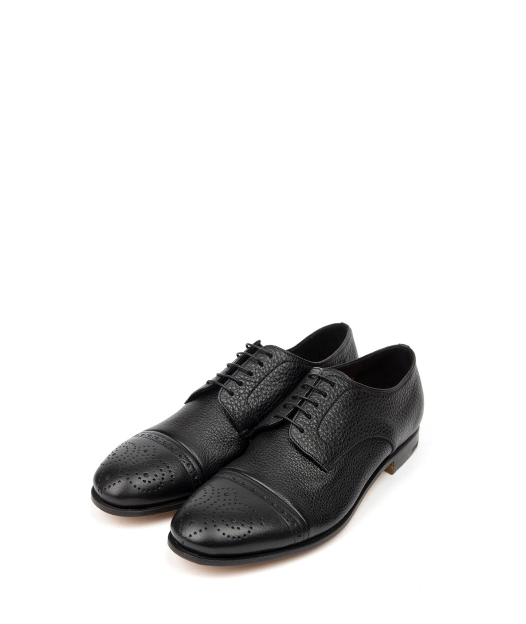 PREMIATA Черные кожаные туфли, фото 2