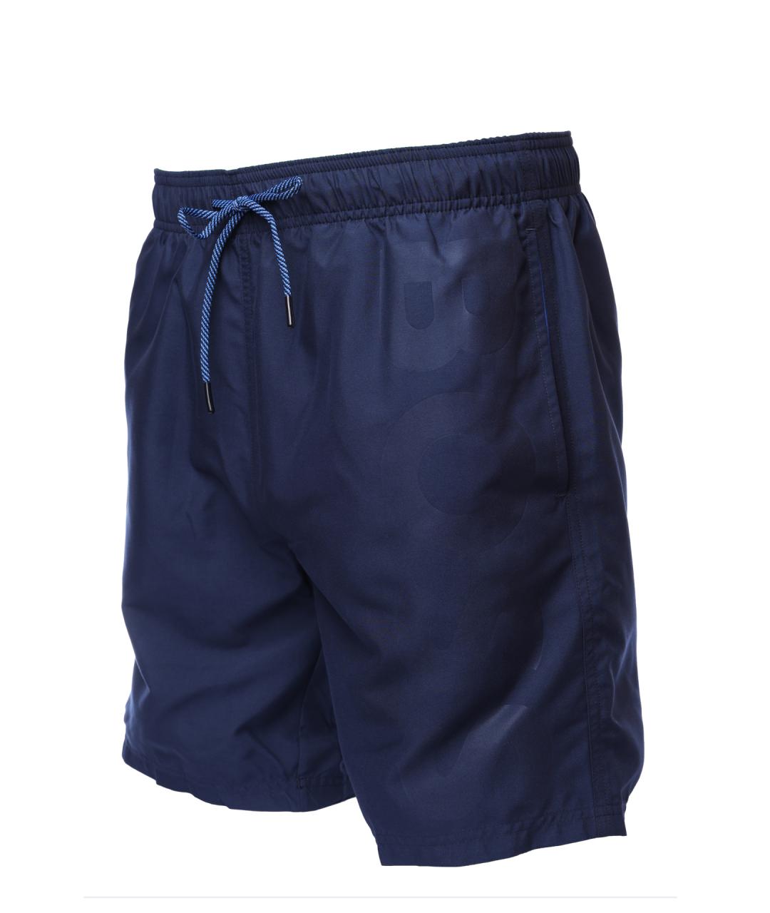 HUGO BOSS Синие полиамидовые шорты, фото 2