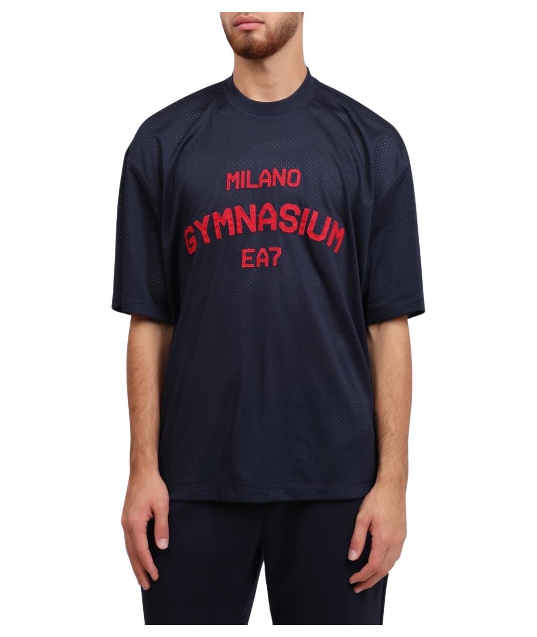 EA7 Синяя футболка, фото 1