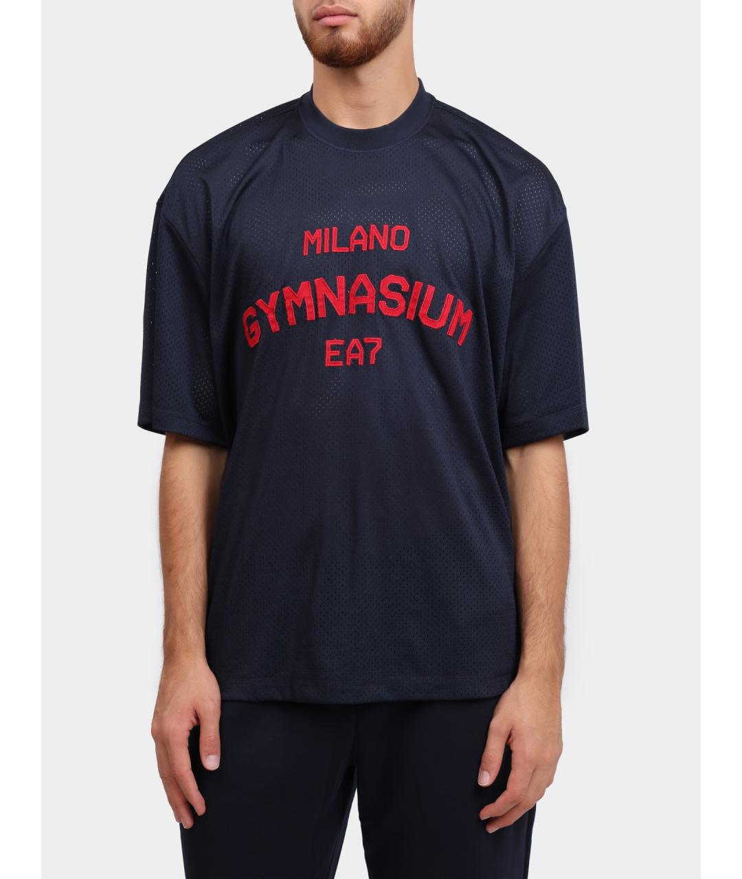 EA7 Синяя футболка, фото 5