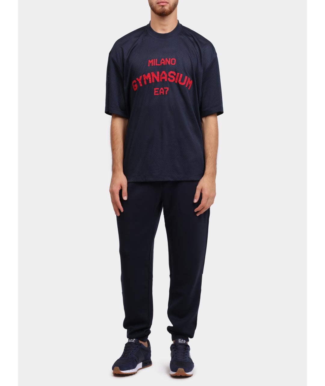 EA7 Синяя футболка, фото 2