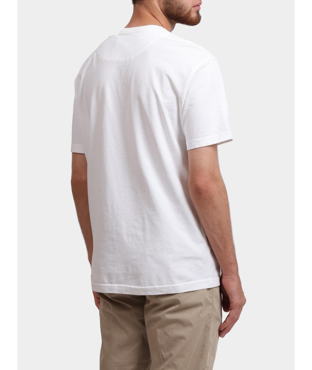 ETRO Белая хлопковая футболка, фото 4